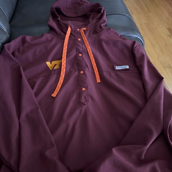 Columbia Other - Columbia Men’s Size L/TG Virginia Tech Soft Tamiami Hoodie #C528